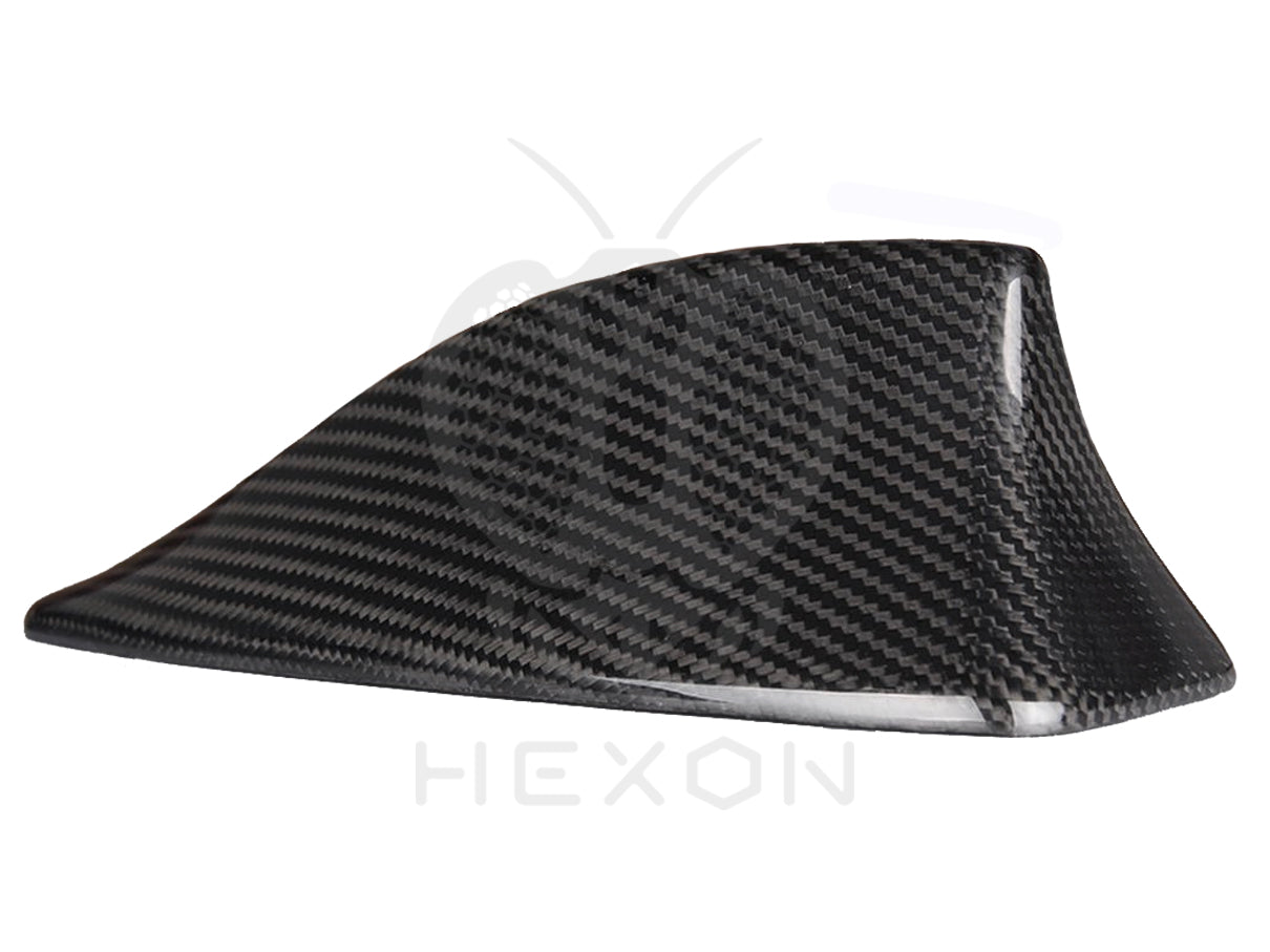 Hexon BMW F Chassis Pre-Preg Carbon Fibre Shark Fin Cover (Inc. 335i, M2, M3, M4, M5, X5M & X6M) - Duco Car Parts UK