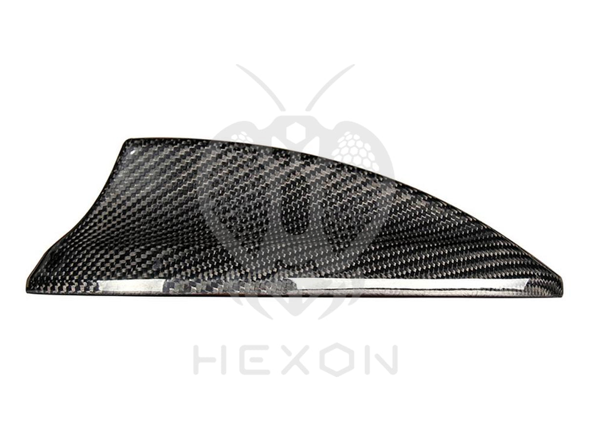 Hexon BMW F Chassis Pre-Preg Carbon Fibre Shark Fin Cover (Inc. 335i, M2, M3, M4, M5, X5M & X6M) - Duco Car Parts UK 