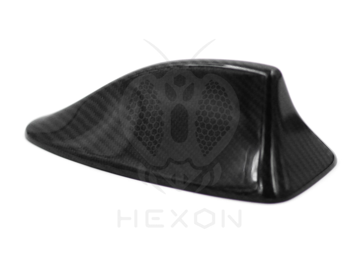 Hexon BMW F Chassis Pre-Preg Carbon Fibre Shark Fin Cover (Inc. 335i, M2, M3, M4, M5, X5M & X6M) - Duco Car Parts UK