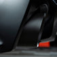 IND A90 Supra Exhaust Tip Set - Matte Black