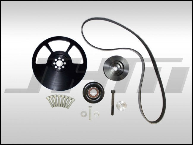 JHM JHM-B8S56Rib 6-Rib Alternator Belt Conversion Kit for B8-S5 w 4.2L FSI (32v)