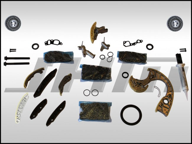 JHM JHM-B6TCKIP Timing Chain Service Kit (JHM-OEM) for B6-B7 S4-C6 A6 and C5 allroad w chain 4.2L 40v - INTERMEDIATE PLUS