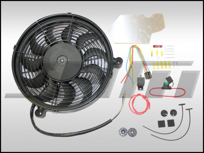 JHM JHM-27TEFK Electric Fan Kit V2 (EFK) High or Medium Flow for B5-S4-C5 A6-allroad with 2.7T