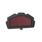 K&N KA-6517 High-Flow Original Lifetime Engine Air Filter - KAWASAKI EX650 NINJA 649