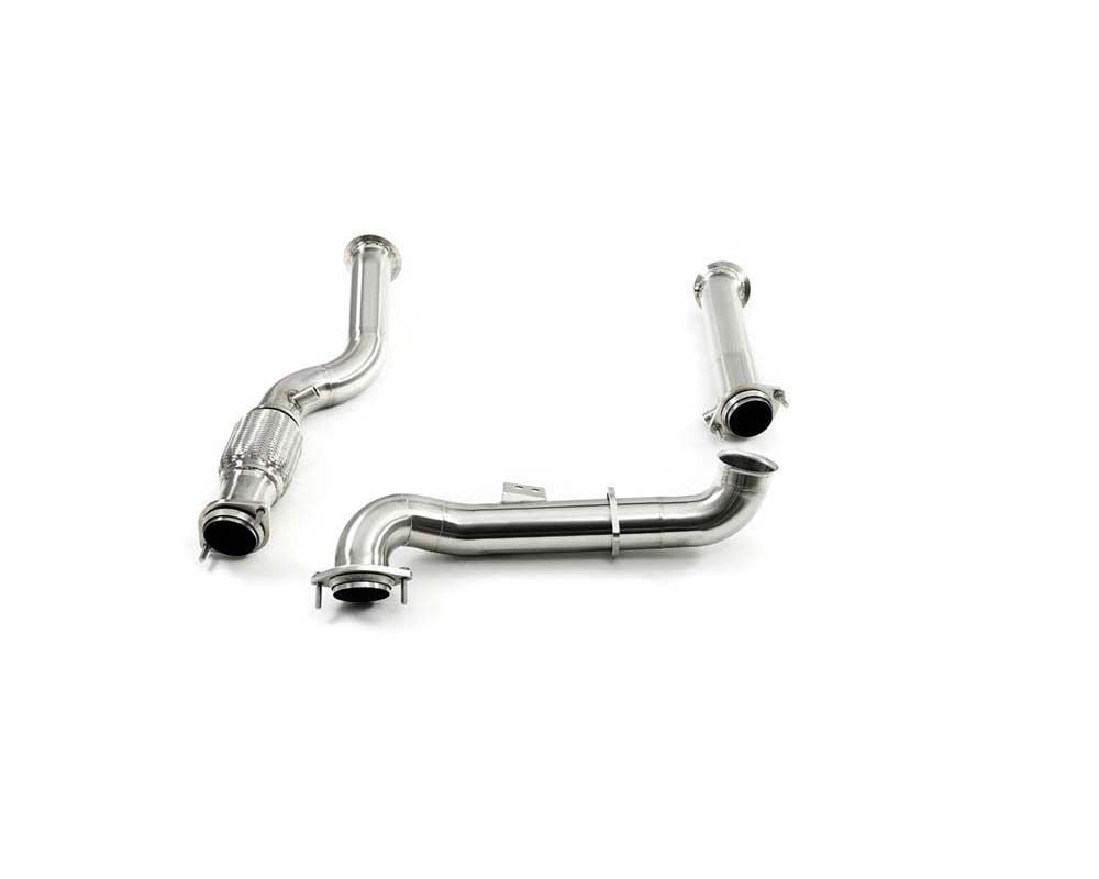Kline Innovation KL-BMW-M4-G8X-100-CS-SS 100 Cell Downpipes w/Link Pipe BMW M3 G80