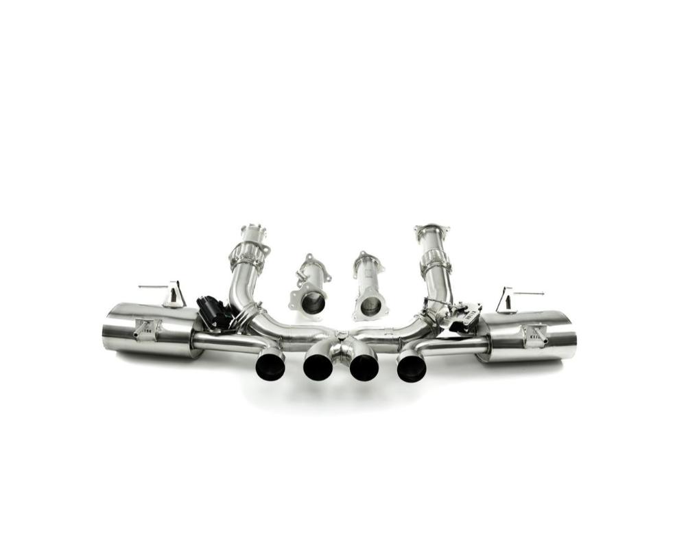 Kline Innovation KL-CORVTT-C8Z06-DECAT-CS-HS Cat Pipe Heat Shield Chevrolet Corvette C8 Z06