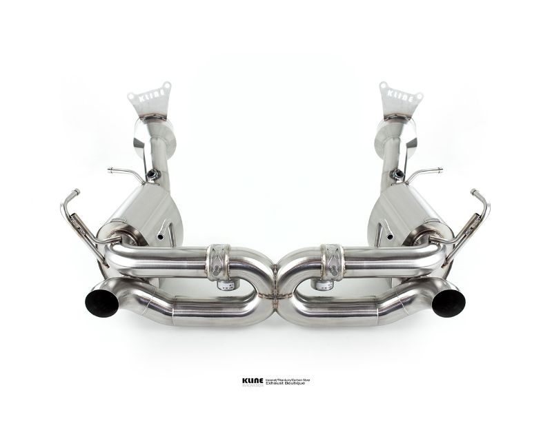 Kline Innovation KL-FER-458SP-200-CS-SS 200 Cell Cat Pipe Set Ferrari 458 Speciale 2013-2015