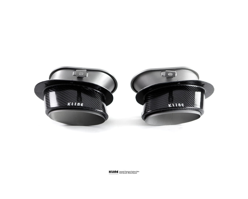 Kline Innovation KL-992CR-CFT Carbon Fiber Tips Porsche 992 Carrera