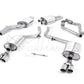 MillTek Audi B8 S5 Resonated Cat-Back Exhaust - Duco Car Parts UK