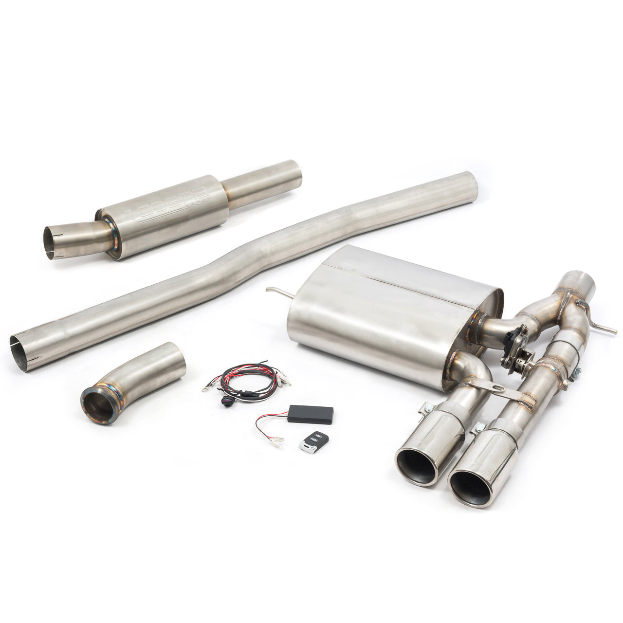 Cobra Exhaust Mini GP3 (Mk3) JCW (F56) 3" Valved Cat Back Performance Exhaust | Duco Car Parts UK Car Parts