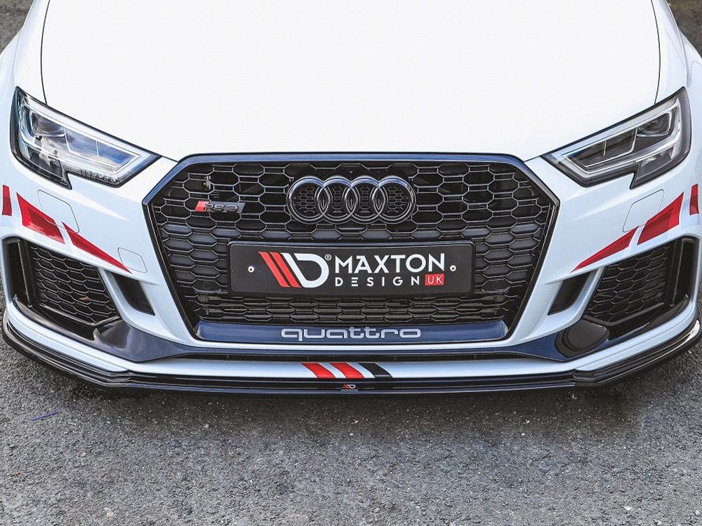 Maxton Design Audi 8V.5 RS3 Sportback Front Splitter V.2 - Duco Car Parts UK