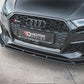 Maxton Design Audi 8V.5 RS3 Sportback & Saloon Front Splitter V.4 - Duco Car Parts UK