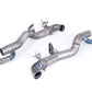 MillTek SSXPO156 Porsche 911 992 3.0T Carrera S OPF/GPF Full Titanium Rear Silencer Bypass