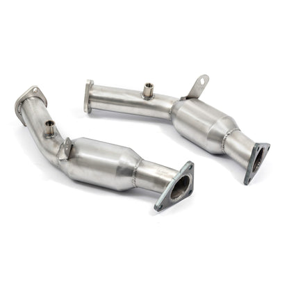 Cobra Exhaust Nissan 350Z Sports Cat / De-Cat Front Pipes - HR Engine (VQ35 HR) | Duco Car Parts UK Car Parts