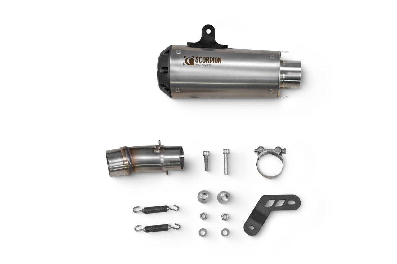 Scorpion PKA121TEO Red Power Slip-on Titanium Sleeve - Ninja 400 - 2018