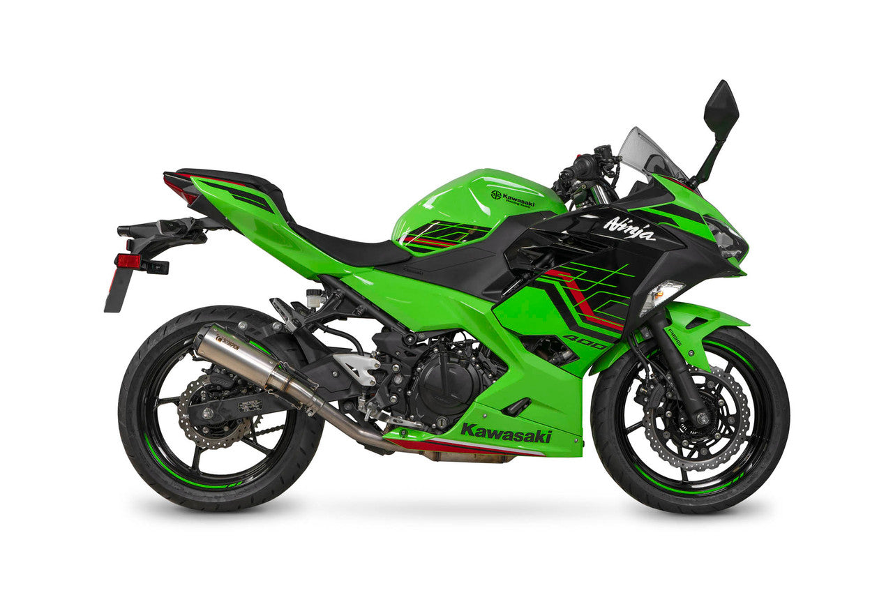 Scorpion PKA121TEO Red Power Slip-on Titanium Sleeve - Ninja 400 - 2018