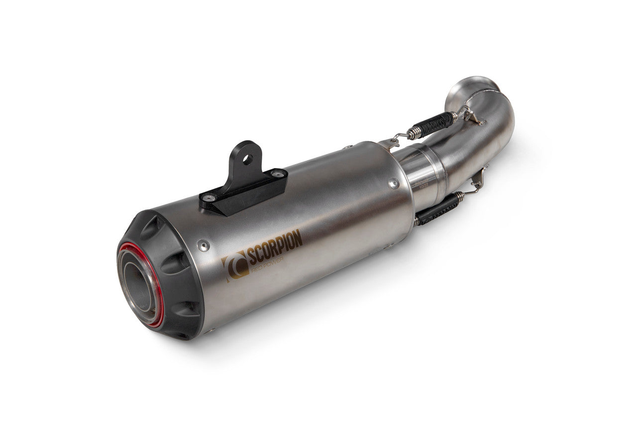 Scorpion PKT83TEO Red Power Slip-on Titanium Sleeve - Duke 390 - 2017