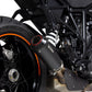 Scorpion PKT90BCER Red Power Slip-on - Black Ceramic Coated Sleeve - 1290 Superduke R - 2014 - 2019