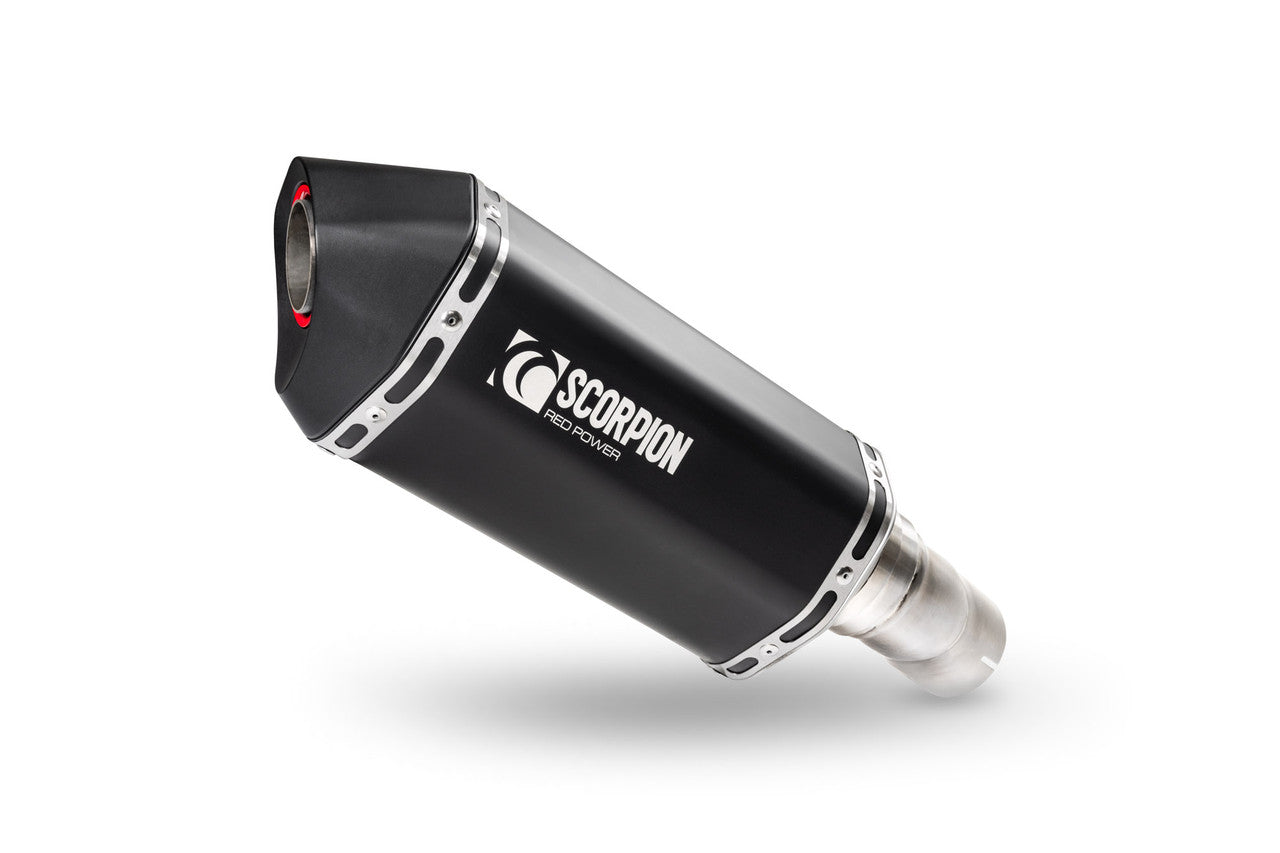 Scorpion RBM81BCER Serket Parallel Slip-on Black Ceramic Coated Sleeve - S1000 XR - 2020