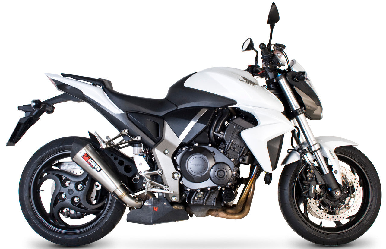 Scorpion RHA101CEO Serket Taper Slip-on - Carbon Fibre Sleeve - CB 1000 R - 2008 - 2017