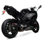 Scorpion RKA137CEO Serket Parallel Slip-on Carbon Fibre Sleeve. Fits With Panniers - Ninja 1000 SX - 2020 - 2024