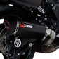Scorpion RKA137CEO Serket Parallel Slip-on Carbon Fibre Sleeve. Fits With Panniers - Ninja 1000 SX - 2020 - 2024