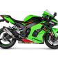 Scorpion RKA148SEO Serket Taper Slip-on Brushed Stainless Steel Sleeve - Ninja ZX-10R - 2021