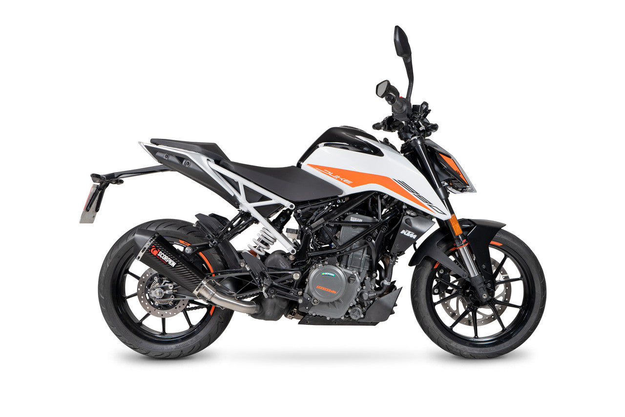 Scorpion RKT92CEO Serket Taper Slip-on Carbon Fibre Sleeve 390 Duke - 2021