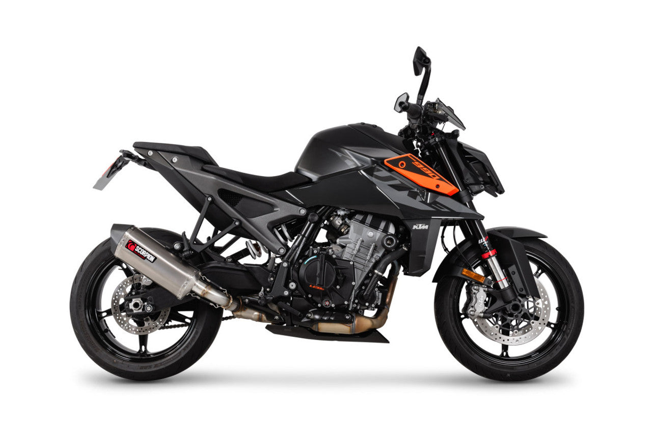Scorpion RKT96TEO Serket Parallel Slip-on Titanium Sleeve - KTM 990 Duke - 2024-2025