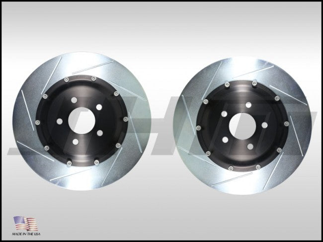 JHM JHM-1170x382x34 Front Rotors (pair) 2-piece Lightweight for S6-S8 V10