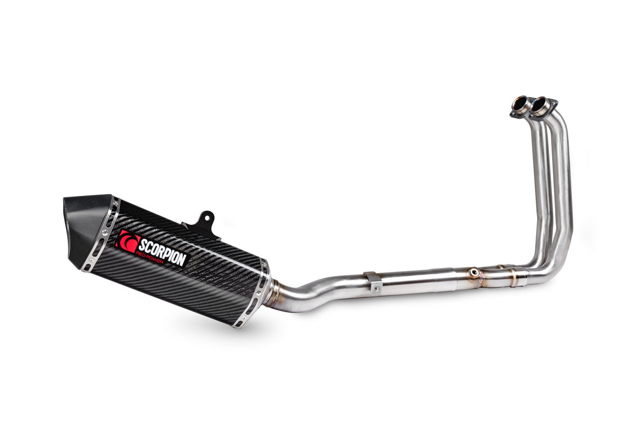 Scorpion RSI129SYSCEO Serket Parallel Full System Carbon Fibre Sleeve - GSX-8S - 2023