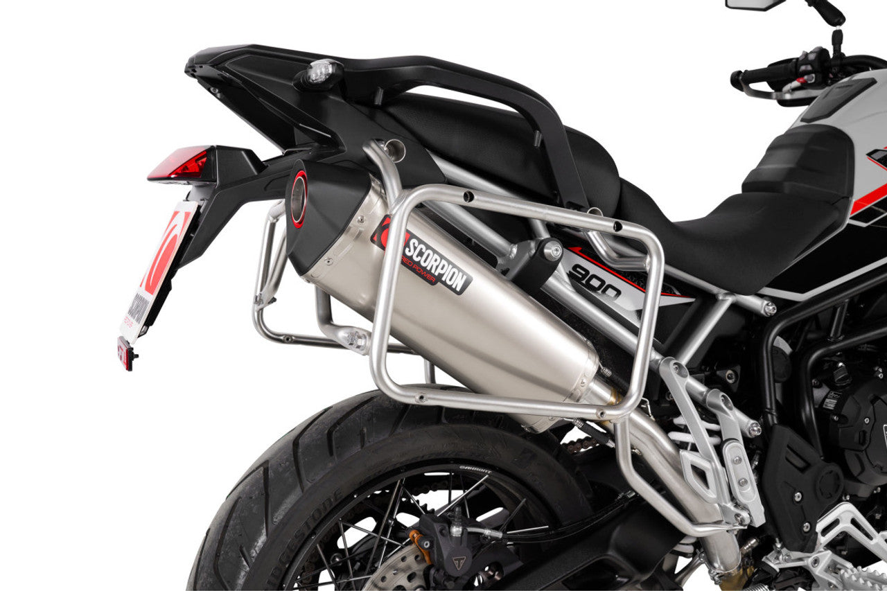 Scorpion RTR95TEO Serket Parallel Slip-on - Titanium Sleeve - Triumph Tiger 900 (all Variants) 2024-2025