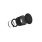 K&N RU-3123HBK Dryflow Universal Air Filter - 6"FLG, 7-1/2"B, 7-1/2"T; 6"H