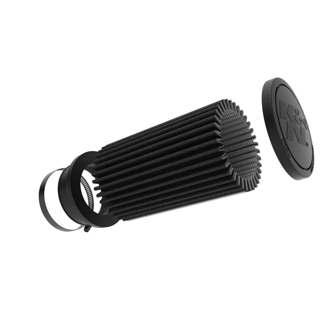 K&N RU-3131HBK Dryflow Universal Air Filter - 2-1/2"FLG, 3-1/2"OD; 6"H