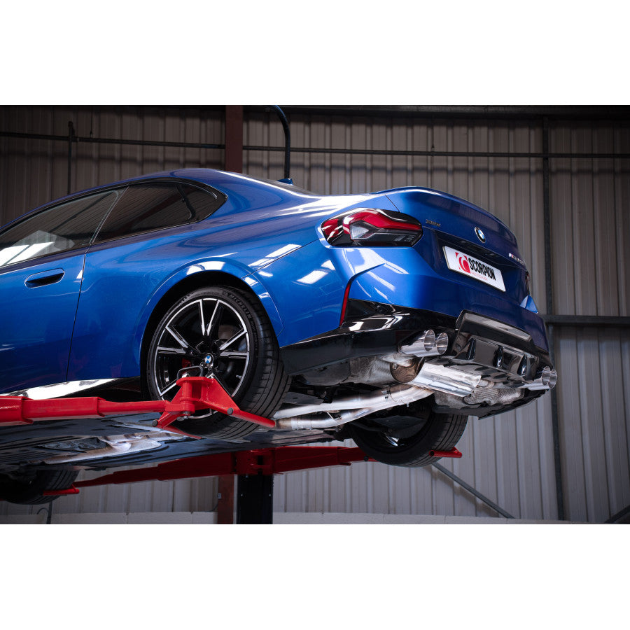 Scorpion SBM097D Cat/gpf-back System With Electronic Valve