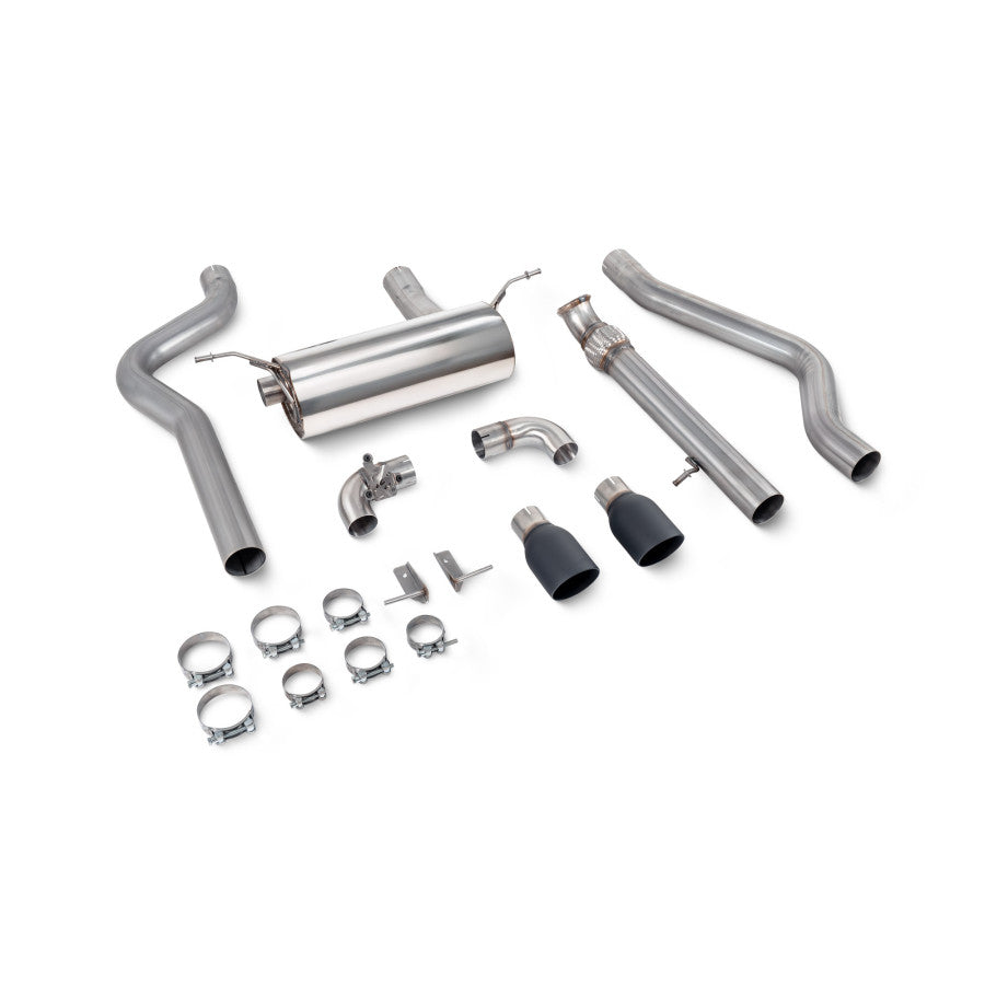 Scorpion SBMS105C Non-resonated Cat-back System With Valve