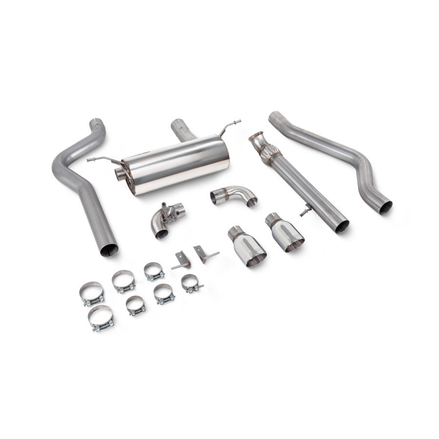 Scorpion SBMS105 Non-resonated Cat-back System With Valve