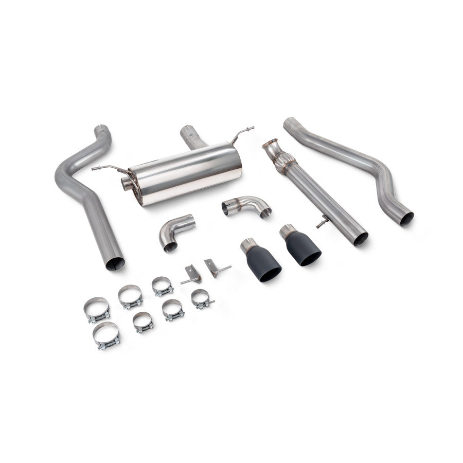 Scorpion SBMS106C Non-resonated Cat-back System Without Valve