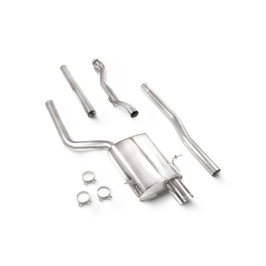 Scorpion SMNS006 Non-resonated Cat-back System