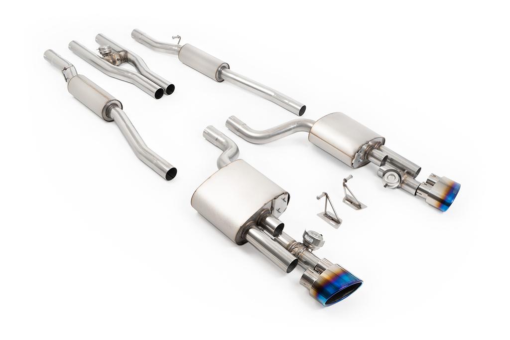 MillTek-SSXAU1130-Cat-back V2 Valved Cat Back with Active | ML Performance Car Parts
