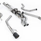 Milltek SSXFD452 Ford Valved Cat-Back With Jet-115 Carbon Tips (Inc. Ranger)