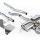 Milltek SSXHO277 Honda / Acura Non Resonated (Loudest) Valved Catback With GT-115 Brushed Titanium Trims (Inc. Civic)