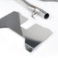 Milltek SSXHO285 Honda / Acura Non Resonated (Loudest) Valved Catback With Oe Style 2 X 4" And 1 X 4.5" Brushed Titanium Trims (Inc. Civic)