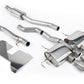 Milltek SSXHO290 Honda / Acura Part Resonated (Road+) Valved Catback With Oe Style 2 X 4" And 1 X 4.5" Brushed Titanium Trims (Inc. Civic)