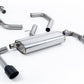 Milltek SSXHY174 Hyundai / Kia OPF/GPF Back System With GT-115 Cerakote Black Trims (Inc. Ceed)