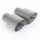 Milltek SSXHY180 Hyundai / Kia Opf/Gpf Back System With Gt-100 Brushed Titanium Trims (Inc. Ceed)