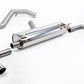 Milltek SSXINE113 INEOS Resonated System With Premium GT-90 Polished Tips (Hidden Clamp Tip)(Oe  (Inc. Grenadier)