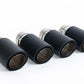 Milltek SSXLR172 Land Rover / Range Rover Cat Back Valved System With Quad Jet-90 Carbon Trims - Resonated (Inc. Defender)