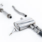 Milltek SSXM490 New Mini Cat-Back Resonated Carbon Tips