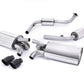 Milltek SSXPO117 Porsche Resonated (Quieter) - Ceramic Black Tips (Inc. Boxster, Cayman)